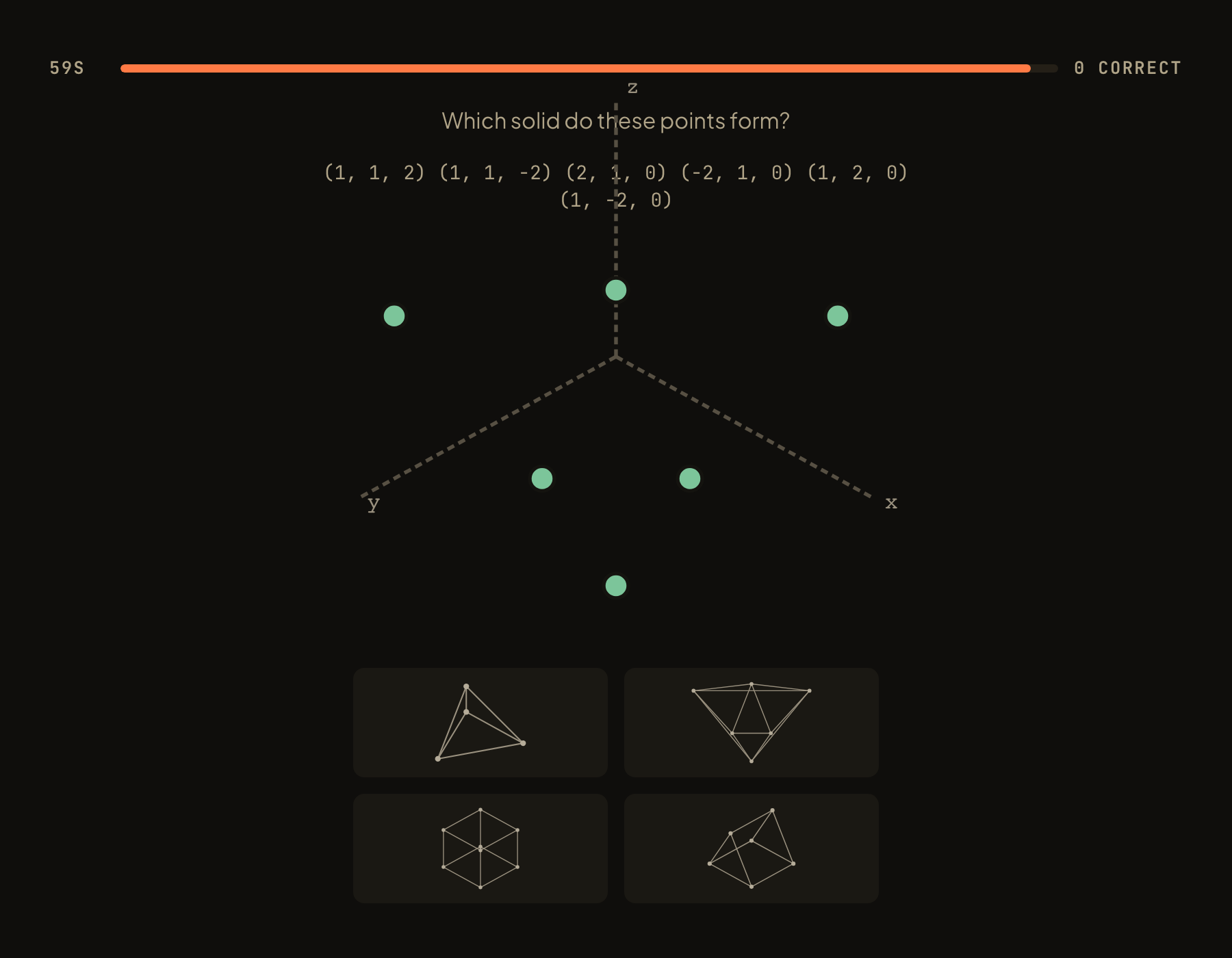 Coordinate Shapes in play