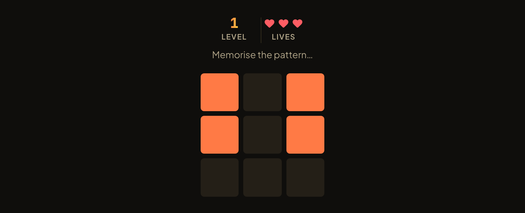 Memory Matrix in play